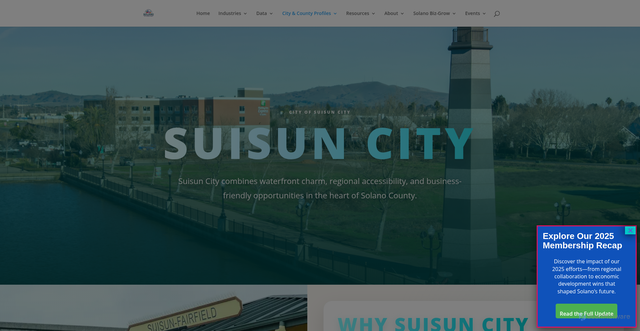 Security scan screenshot of https://solanoedc.org/suisun-city/