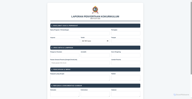 Security scan screenshot of https://laporanpenyertaankokurikulum-02q0lp8ogd.edgeone.app/