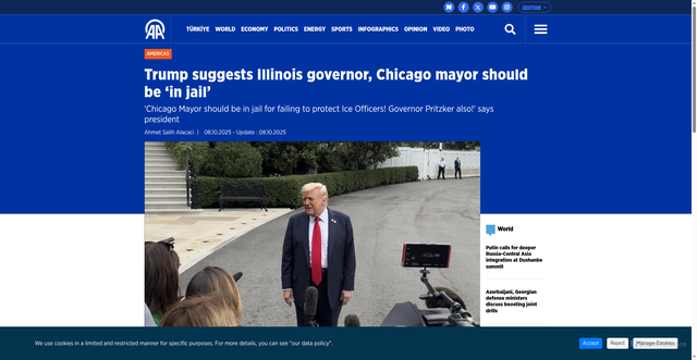 Security scan screenshot of https://www.aa.com.tr/en/americas/trump-suggests-illinois-governor-chicago-mayor-should-be-in-jail-/3711421