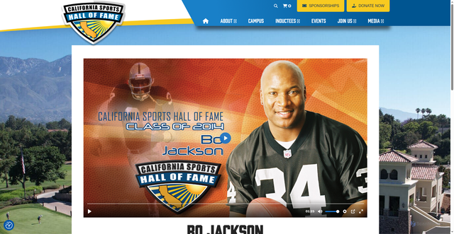 Security scan screenshot of https://californiasportshalloffame.org/inductees/bo-jackson/