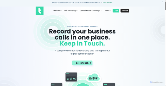 Security scan screenshot of https://recordit.nu