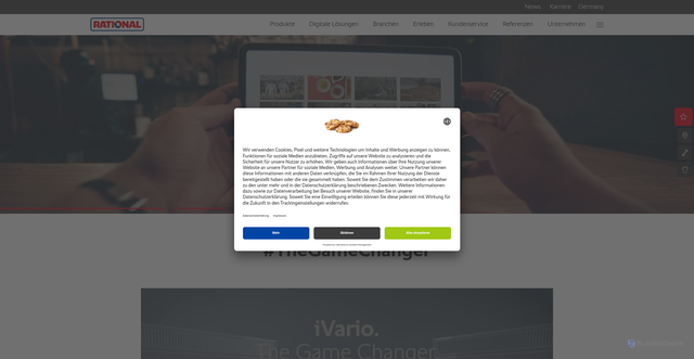 Security scan screenshot of https://rational-online.com