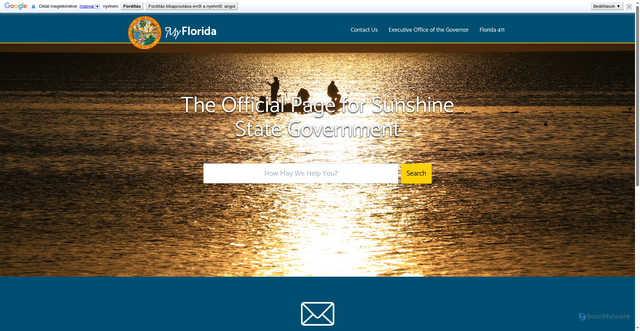 Security scan screenshot of https://www.myflorida.gov/