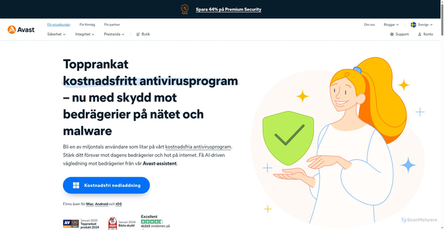 Security scan screenshot of https://emupdate.avcdn.net