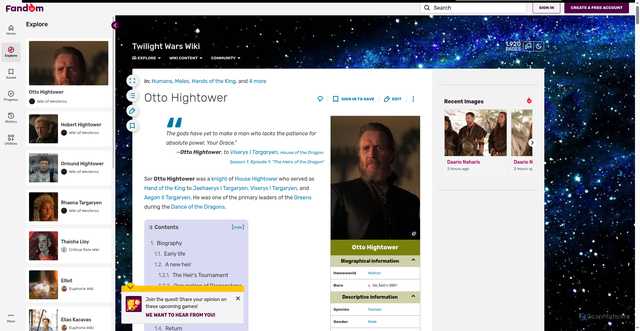Security scan screenshot of https://twilight-wars.fandom.com/wiki/Otto_Hightower