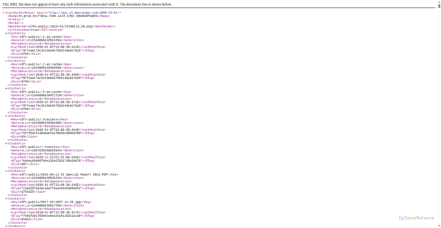 Security scan screenshot of https://zh-prod-1cc738ca-7d3b-4a72-b792-20bd8d8fa069.storage.googleapis.com