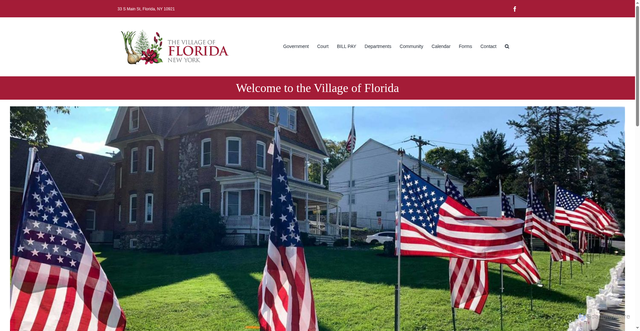 Security scan screenshot of https://villageoffloridany.gov/