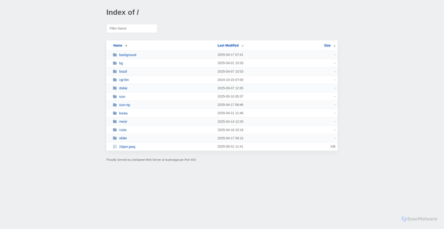 Security scan screenshot of https://buahsegar.pw