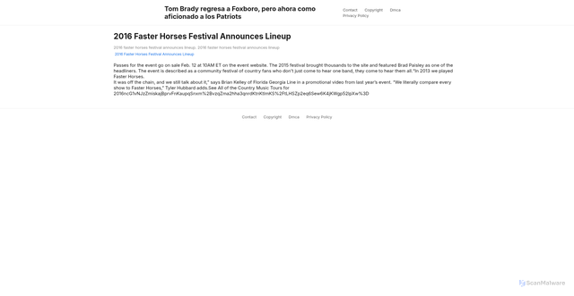 Security scan screenshot of https://legalleganfave-8d2e3x92a2.edgeone.app/15159-2016-faster-horses-festival-announces-lineup.html
