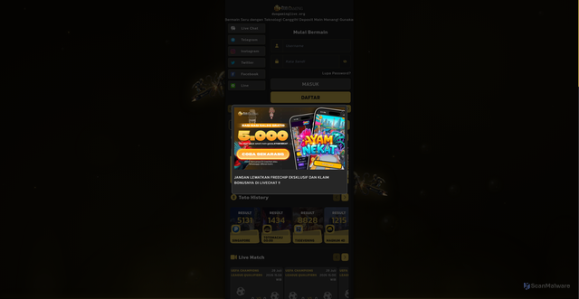 Security scan screenshot of http://duogamingplus.com/