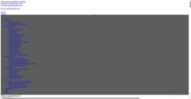 Security scan screenshot of https://www.wimmercriminaldefense.com/