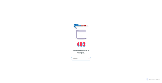 Security scan screenshot of https://m.tribunnews.com