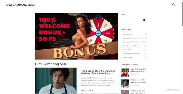 Security scan screenshot of https://ggsg.org.uk/