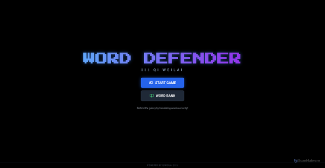 Security scan screenshot of https://defend-y2ia0f67wy.edgeone.dev/