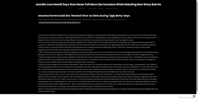 Security scan screenshot of https://youniqebrandhugo-sh3wzh7r9l.edgeone.app/1514-america-ferrera-said-she-wasted-time-on-diets-during-ugly-betty-days.html