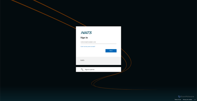 Security scan screenshot of https://nats.enexusrental.co.uk