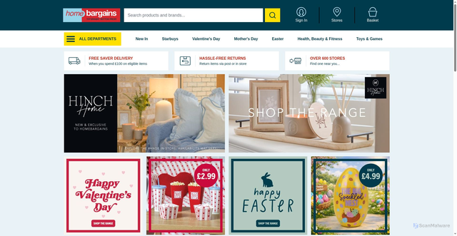 Security scan screenshot of https://verify.home.bargains/