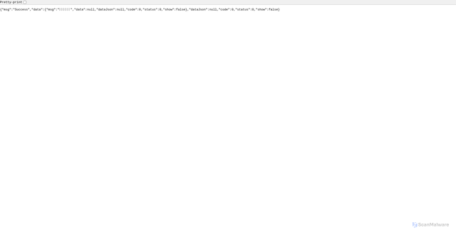 Security scan screenshot of https://point.dreame.com