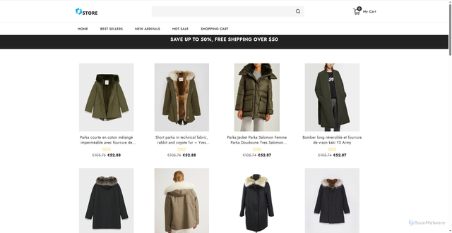 Security scan screenshot of https://loveideaet.click/product_tag/36669417_.html