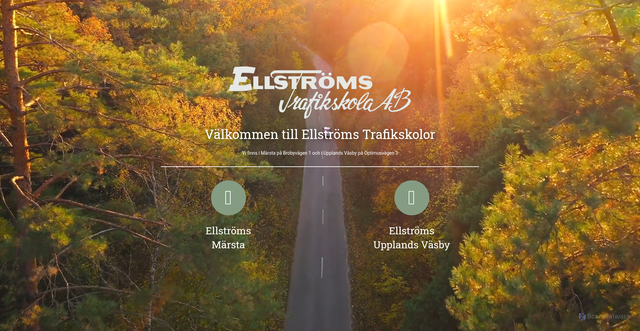 Security scan screenshot of https://ellstroms.se