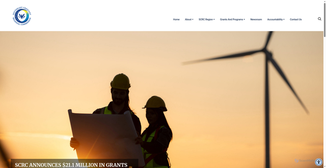 Security scan screenshot of https://scrc.gov/