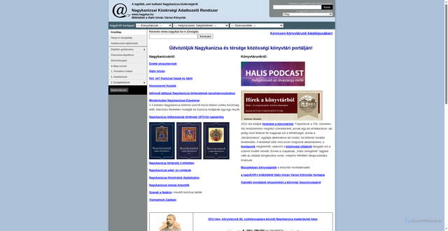 Security scan screenshot of https://nagykar.hu