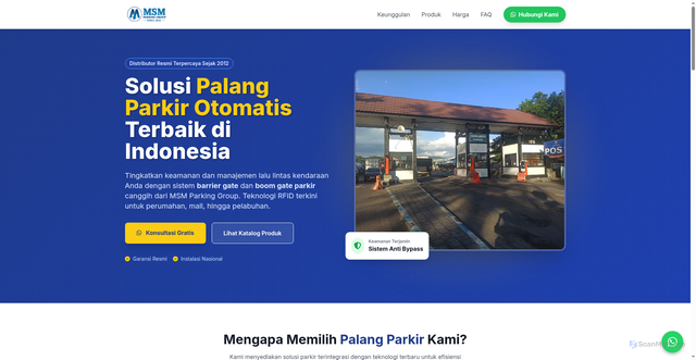 Security scan screenshot of https://palang-parkir-6gb5k7dvfc.edgeone.app/