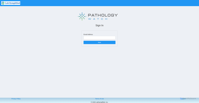 Security scan screenshot of https://pw.labsymplified.com