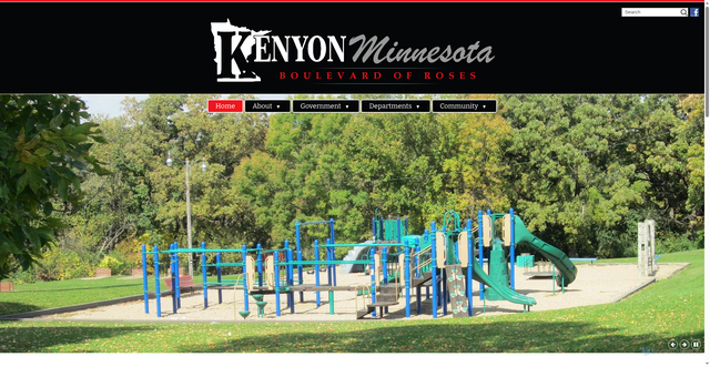 Security scan screenshot of https://cityofkenyon.gov/