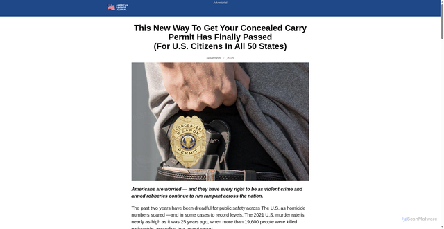 Security scan screenshot of https://www.ccwqualifyfirst.com/savings-v1?click_id=fa9980c76e1c446286d789cad95975a5&affid=30&c2=17