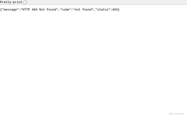 Security scan screenshot of https://api.mypurecloud.de/