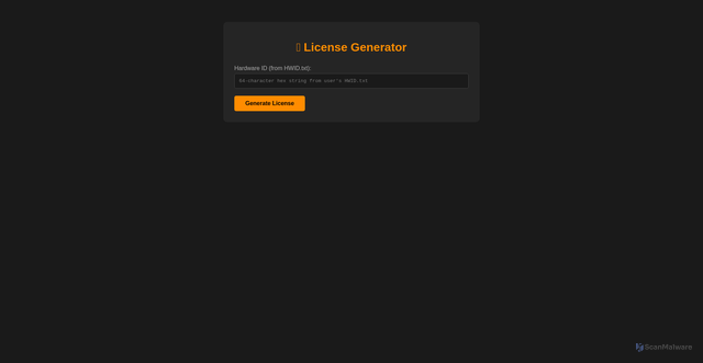 Security scan screenshot of https://lic9416.pages.dev/