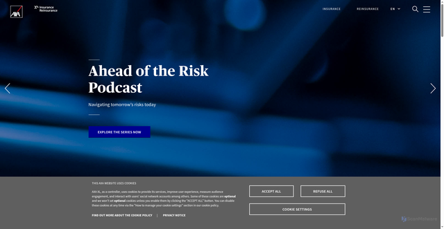 Security scan screenshot of https://xlgroup.com
