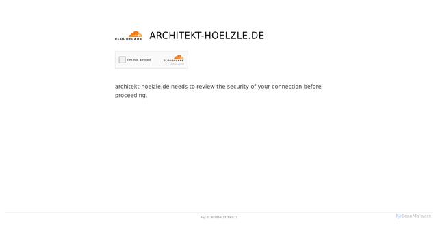 Security scan screenshot of https://architekt-hoelzle.de