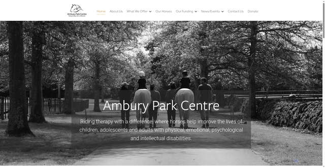 Security scan screenshot of http://www.amburyparkcentre.org.nz/