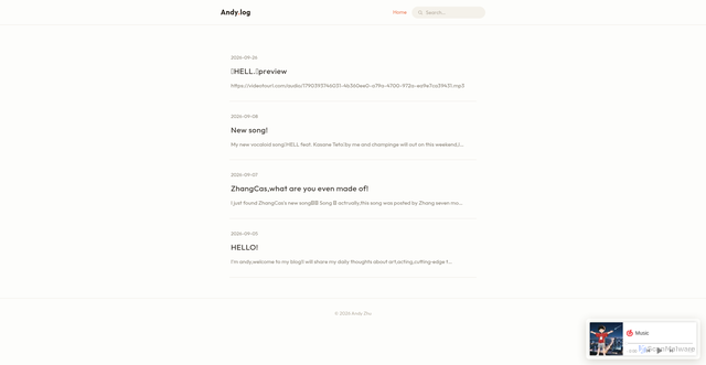 Security scan screenshot of http://real-super-final-blog.pages.dev/