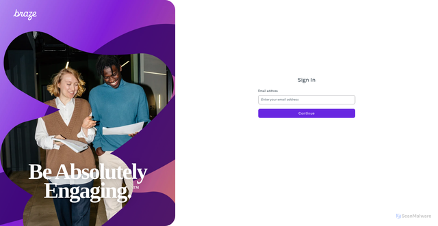 Security scan screenshot of https://dashboard-03.braze.com