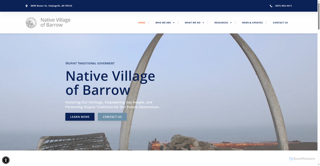 Security scan screenshot of https://nvb-nsn.gov/