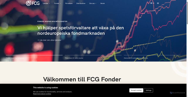 Security scan screenshot of https://fcgfundmanagement.se