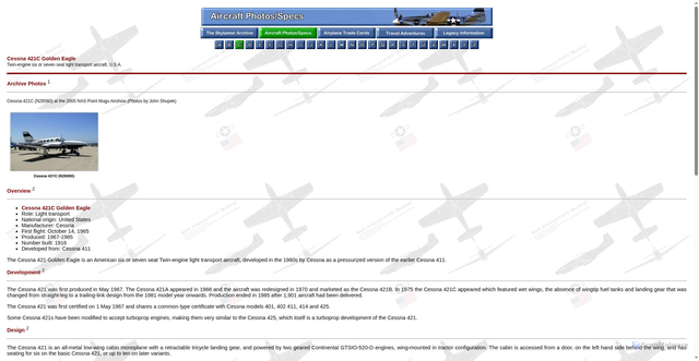Security scan screenshot of https://www.skytamer.com/Cessna_421C.html