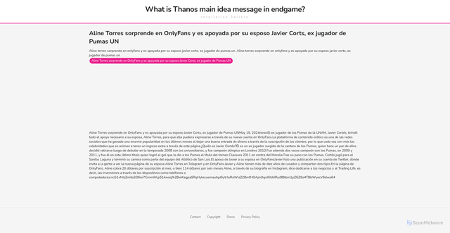Security scan screenshot of https://tracinovsitus-dpfdw6c9y726.edgeone.app/aline-torres-sorprende-en-onlyfans-y-es-apoyada-por-su-esposo-javier-corts-ex-jugador-de-pumas-un.html