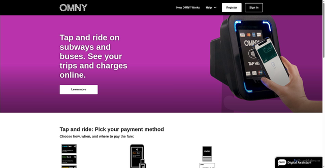 Security scan screenshot of https://omny.info/