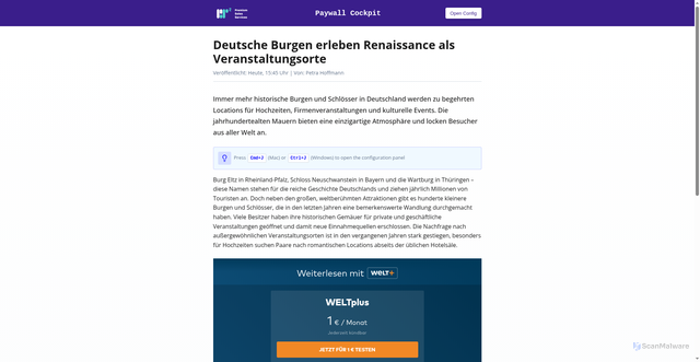 Security scan screenshot of https://lefty-next-web.prod.ps.bild.de