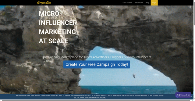 Security scan screenshot of https://www.cooperatize.com/