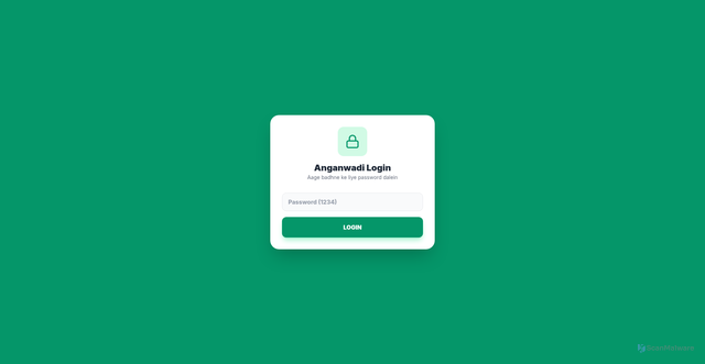 Security scan screenshot of https://anganwadiposhaharmanagment.pages.dev/