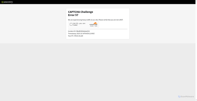 Security scan screenshot of https://www.ancestry.com/last-name-meaning/uribe