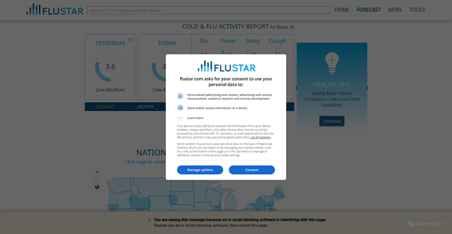 Security scan screenshot of cdn.adpushup.com
