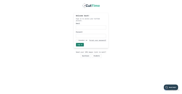 Security scan screenshot of https://app.gocuttime.com