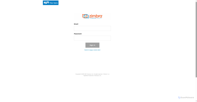 Security scan screenshot of https://epbfisupportsystem.weebly.com/