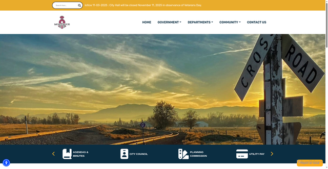 Security scan screenshot of https://cityofmontagueca.gov/